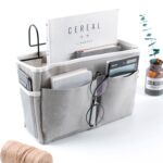 Bolsa de almacenamiento para teléfono móvil, mesita de noche para dormitorio, cesta colgante para artículos diversos, 2 uds. - Imagen 3