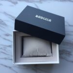 3 PCS BAOGELA Paper + Sponge Square Watch Packaging Box Caja de regalo de reloj negro, tamaño: 12.5 x 9.5 x 7.2cm - Imagen 3