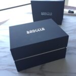 3 PCS BAOGELA Paper + Sponge Square Watch Packaging Box Caja de regalo de reloj negro, tamaño: 12.5 x 9.5 x 7.2cm - Imagen 5