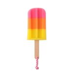 Esponja de cocina con forma de helado creativa, 3 uds., palo para limpiar, esponja para hielo, cepillo, esponja para lavavajillas, estropajo, Ice Cream Shape Sponge