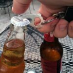Herramienta EDC multifunción 20 en 1, llavero, abrebotellas, destornillador, miniherramienta multiusos para exteriores
