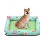 Cama para mascotas con alfombrilla para perros lateral no extraíble Summer Pet, XL 83X66X8cm