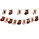 Banner de Navidad FELIZ NAVIDAD Decoración de Navidad Bandera Colgante de Navidad - Imagen 2