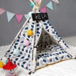Tienda para mascotas para perros pequeños y medianos Arena para perros y gatos, Medium 50×50×60cm