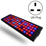 Luz de crecimiento vegetal ultrafina de 0,3 M y 40 W, UK Plug