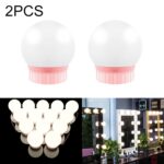 Luz frontal del espejo Espejo de maquillaje regulable Luz de control táctil USB, 2 LEDs