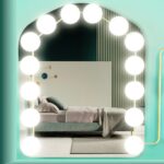 Luz frontal del espejo Espejo de maquillaje regulable Luz de control táctil USB, 10  LEDs - Imagen 4