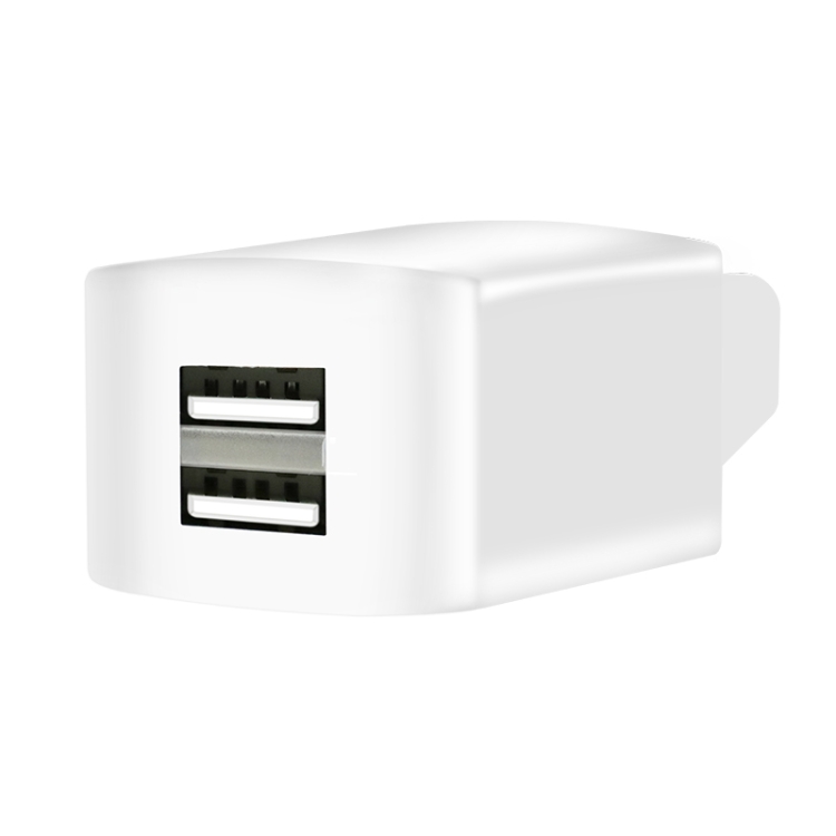 TBD0427014303.jpg Cargador de teléfono móvil para coche eléctrico, batería de litio, conexión inversa inteligente Universal, 3 uds., Extended White Double Port 2A - Imagen 1