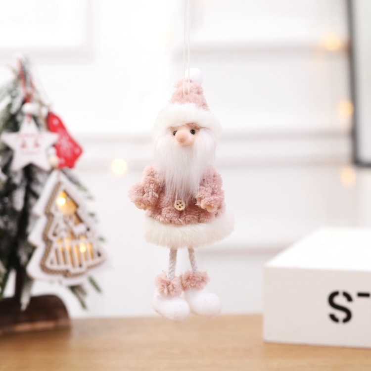 TBD0427044701.jpg 4 PCS Decoraciones navideñas Muñeca navideña creativa Colgante Mini muñeca, Old Man - Imagen 1