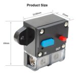 Disyuntor automático, portafusibles de Audio para coche, interruptor automático de seguro de energía, 80A - Imagen 2