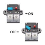 Disyuntor automático, portafusibles de Audio para coche, interruptor automático de seguro de energía, 80A - Imagen 3