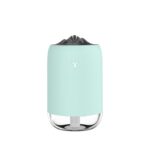 Humidificador portátil para coche, luz nocturna para el hogar, instrumento de pulverización USB, difusor de Aroma de desinfección, Car Humidifier Turquoise - Imagen 2