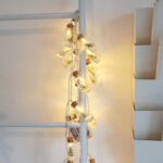 2m 20LEDs Luces de cadena de Navidad Campanas de Navidad Lámpara de decoración de bolas, Wishing Tree