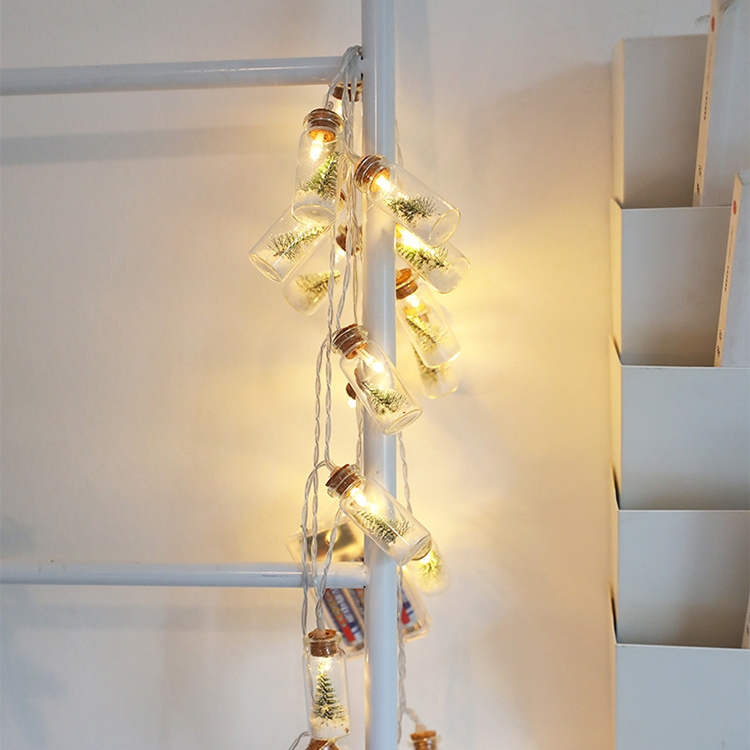 TBD0461791801.jpg 2m 20LEDs Luces de cadena de Navidad Campanas de Navidad Lámpara de decoración de bolas, Wishing Tree - Imagen 1