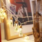 2m 20LEDs Luces de cadena de Navidad Campanas de Navidad Lámpara de decoración de bolas, Wishing Tree - Imagen 3