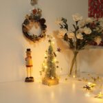 2m 20LEDs Luces de cadena de Navidad Campanas de Navidad Lámpara de decoración de bolas, Christmas Tree Bell - Imagen 2