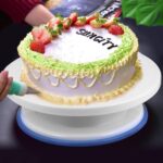 Juego de plato giratorio para pasteles, mesa decorativa, boca, bolsa de silicona, combinación DIY para hornear, 12 PCS/Set - Imagen 3
