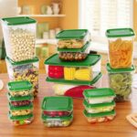 Juego de cajas de conservación de alimentos frescos para el hogar 16 en 1 Juego de cajas de almacenamiento multifuncionales para congelación y refrigeración