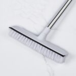 Cepillo retráctil para suelo, limpieza y limpieza de baños, cepillo de doble uso, cepillo para suelo de cerdas de mango largo, 1M - Imagen 3