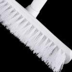 Cepillo retráctil para suelo, limpieza y limpieza de baños, cepillo de doble uso, cepillo para suelo de cerdas de mango largo, 1M - Imagen 5