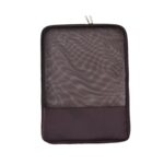 Bolsa de archivos con cremallera de malla translúcida, bolsa de almacenamiento de papelería especial para exámenes de estudiantes, Color aleatorio