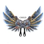 Disfraz de Carnaval de Halloween para niños y adultos, alas decorativas Punk mecánicas, Child - Imagen 2