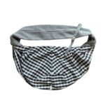 Bolsa de viaje para mascotas Bolsa de hombro tipo mensajero de algodón, Gray - Imagen 4