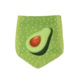 Bufanda refrescante para mascotas con aguacate, toalla de saliva impermeable gruesa de tres capas, XL - Imagen 3