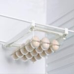 Caja de almacenamiento para refrigerador tipo cajonera, caja cuadrada multifuncional para conservación de alimentos para el hogar, 1 Egg Box