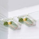 Caja de almacenamiento para refrigerador tipo cajonera, caja cuadrada multifuncional para conservación de alimentos para el hogar, 2 Fresh Box - Imagen 2