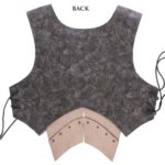 Accesorios para escenario de Carnaval de Halloween, armadura de Cosplay samurái de cuero PU para adultos, One Size - Imagen 5