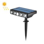 Con enchufe de tierra, cableado, Sensor infrarrojo gratuito, iluminación Solar impermeable, luz de pared, With Ground Plug White Light