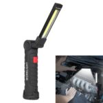 Luces de trabajo móviles de mano con carga USB, luces de emergencia multifuncionales y plegables, 11 x3.6cm, 14.8 x 4.7cm