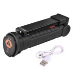 Luces de trabajo móviles de mano con carga USB, luces de emergencia multifuncionales y plegables, 11 x3.6cm, 14.8 x 4.7cm - Imagen 3