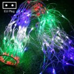 Lámpara de tela de araña, guirnalda navideña, luces navideñas, decoración de boda, jardín, fiesta de hadas