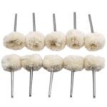 10 unids / set cabeza de pulido de lana rueda de pulido de lana accesorios para amoladora eléctrica