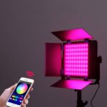 Luz de relleno de fotografía RGB de 50 W para estudio de transmisión en vivo