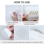5 uds., Soporte para cepillo de dientes colgante con ventosa sonriente bonita, soporte para dientes de plástico para personas pequeñas - Imagen 4