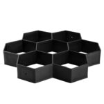 Molde de plástico para suelo, molde de fantasía Hexagonal para pavimentación de jardín, ultraligero, DIY, Paving Hexagonal Fancy Mould - Imagen 4