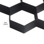 Molde de plástico para suelo, molde de fantasía Hexagonal para pavimentación de jardín, ultraligero, DIY, Paving Hexagonal Fancy Mould - Imagen 5
