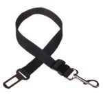2 uds arnés de nailon correa Clip mascota perro cinturón de seguridad para coche cinturón de seguridad, Black - Imagen 2