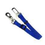 2 uds arnés de nailon correa Clip mascota perro cinturón de seguridad para coche cinturón de seguridad, Blue - Imagen 2