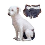 Pantalones fisiológicos antidolor para perros, ropa interior a prueba de fugas para mascotas húmedas y a prueba de orina, M