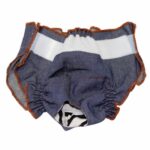 Pantalones fisiológicos antidolor para perros, ropa interior a prueba de fugas para mascotas húmedas y a prueba de orina, M - Imagen 2