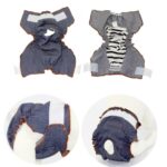 Pantalones fisiológicos antidolor para perros, ropa interior a prueba de fugas para mascotas húmedas y a prueba de orina, M - Imagen 5