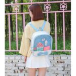 Mochila transparente para niños, bolsas con lazo bonito, Mini mochila escolar - Imagen 4
