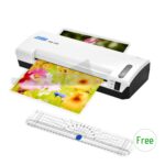 Laminadora DSB HQ236 Máquina laminadora de archivos A4 Máquina de sellado fotográfico Máquina termoplástica laminadora en frío con cortador de papel