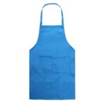 Delantales de cocina para Chef, 2 uds., delantal para cocinar y hornear con bolsillos