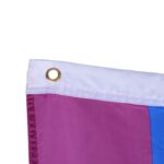 2 uds bandera del arco iris pancartas del desfile Gay lésbico Bandera del Orgullo LGBT, 90x60cm - Imagen 5