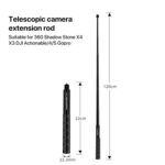 Palo Selfie de 1,2 m para Insta360 ONE X y ONE Sport Camera Handle Accessories - Imagen 2